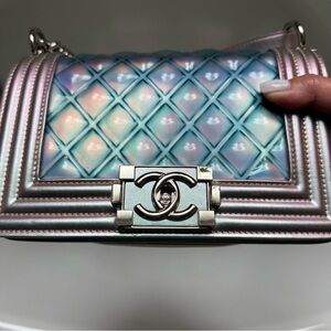 Chanel Iridescent Pastel Crossbody Bag